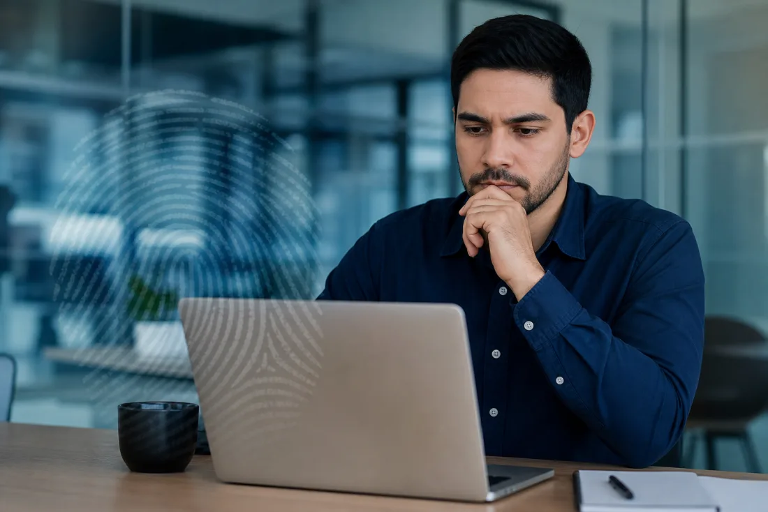 Empresário com nota fiscal travada no computador por causa de certificado digital vencido